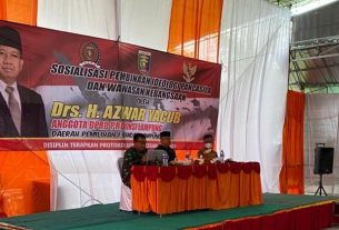 Kapten Cpl Made Diazmika memberikan sosialisasi tentang Wawasan Kebangsaan