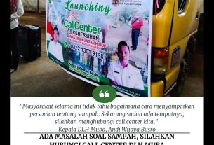 Ada Masalah Soal Sampah, Silahkan Hubungi Call Center DLH Muba