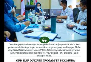 OPD Siap Dukung Progam TP PKK Muba