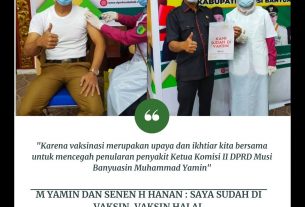 Ketua Komisi II DPRD Musi Banyuasin Muhammad Yamin