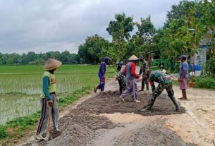 Warga Ngrancang Tambakrejo, Siap Sukseskan TMMD 110 Bojonegoro