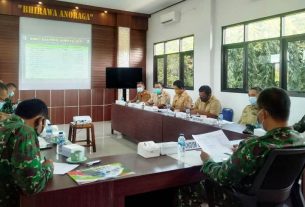 TMMD 110, Kodim Bojonegoro Bangun 2 Posko Informasi Di Tambakrejo