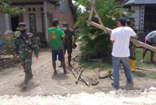 Ungkapan Warga Jatimulyo Adanya Lampu PJU Dilokasi TMMD 110 Bojonegoro