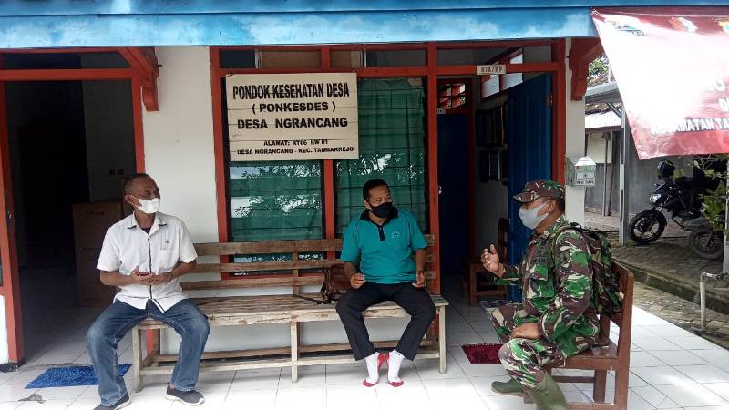 TMMD 110 Bojonegoro, TNI Kordinasi Dengan PLKB