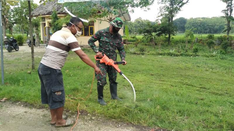 Warga Jatimulyo Rasakan Kemanunggalan TNI Di Program TMMD 110 Bojonegoro