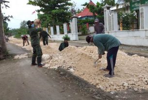 Turut Terlibat Giat TMMD 110 Bojonegoro, Ini Ungkapan Tulus Sarimin