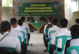 Kodim 0410/KBL menggelar kegiatan Kampanye Kreatif