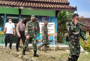 Dansatgas Bojonegoro, Datangi Lokasi TMMD 110 Di Ngrancang Tambakrejo