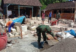 Ini Tahapan Pekerjaan Program Aladin, TMMD 110 Bojonegoro