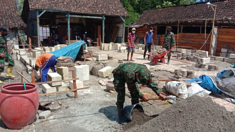 Ini Tahapan Pekerjaan Program Aladin, TMMD 110 Bojonegoro