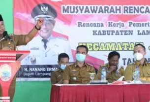 Pemeritah Kecamatan Jati Agung Menggelar Musrenbang