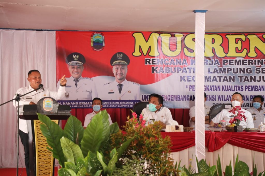 Musrenbang tingkat kecamatan Lamsel berakhir di Tanjung Bintang