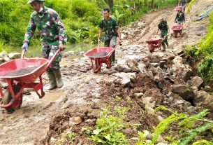 Butuh Perjuangan Ekstra Dalam Program TMMD Reguler 110 Kodim 0728 Wonogiri