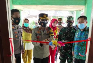 Wakapolres Tanggamus Launching Kampung Tangguh Tingkat Kecamatan Pugung