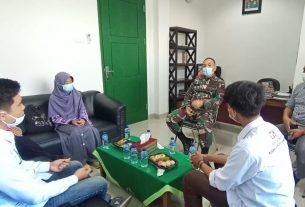 Mayor Inf Andri Kusuma menerima kunjungan silaturahmi KAMMI