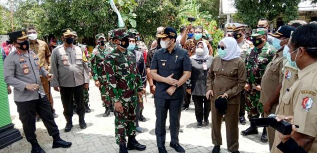 Wagub Jatim Tiba Dilokasi TMMD 110 Bojonegoro Desa Ngrancang