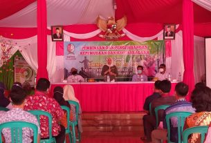 Bupati Bojonegoro Berikan Sambutan Pembukaan TMMD 110 Bojonegoro