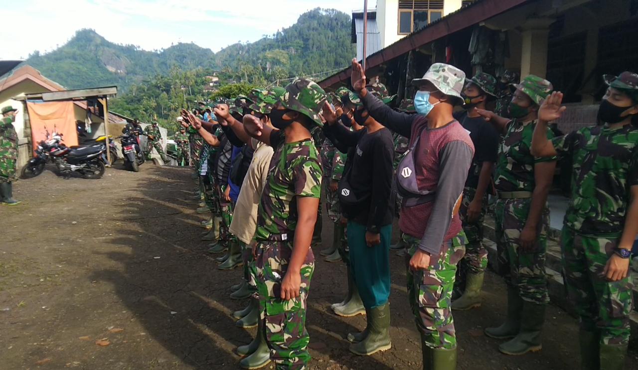Sebelum Masuk Sasaran, Satgas TMMD Reguler Ke-110 Kodim 0728/Wonogiri Laksanakan Apel