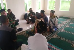 Waktu Luang Setelah Shalat Berjama'ah, Tak Disiakan Satgas Untuk Lebih Mendekatkan Dengan Warga