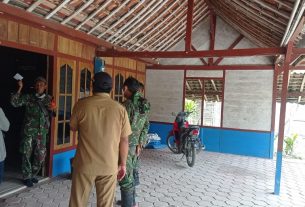 TMMD 110 Bojonegoro, Tempat Tinggal Satgas Di Cek