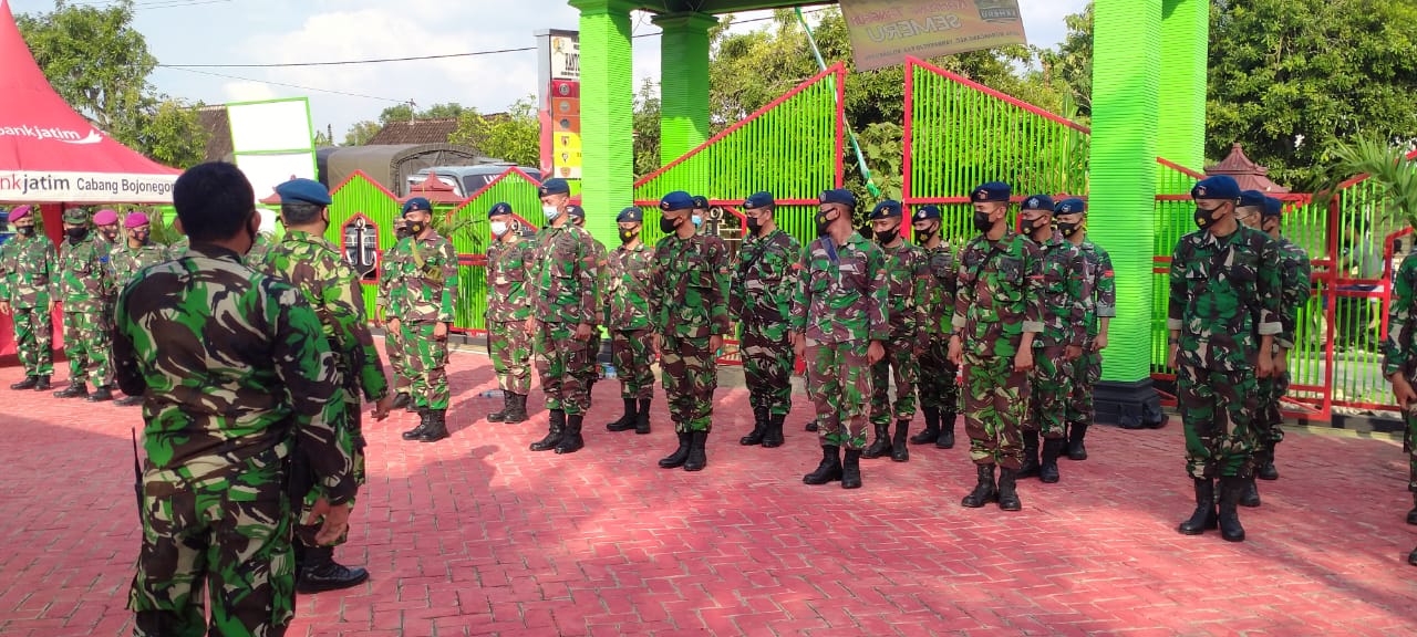 Pasiter Kodim Bojonegoro Ingatkan Tugas Dan Fungsi Satgas TMMD 110 Tambakrejo