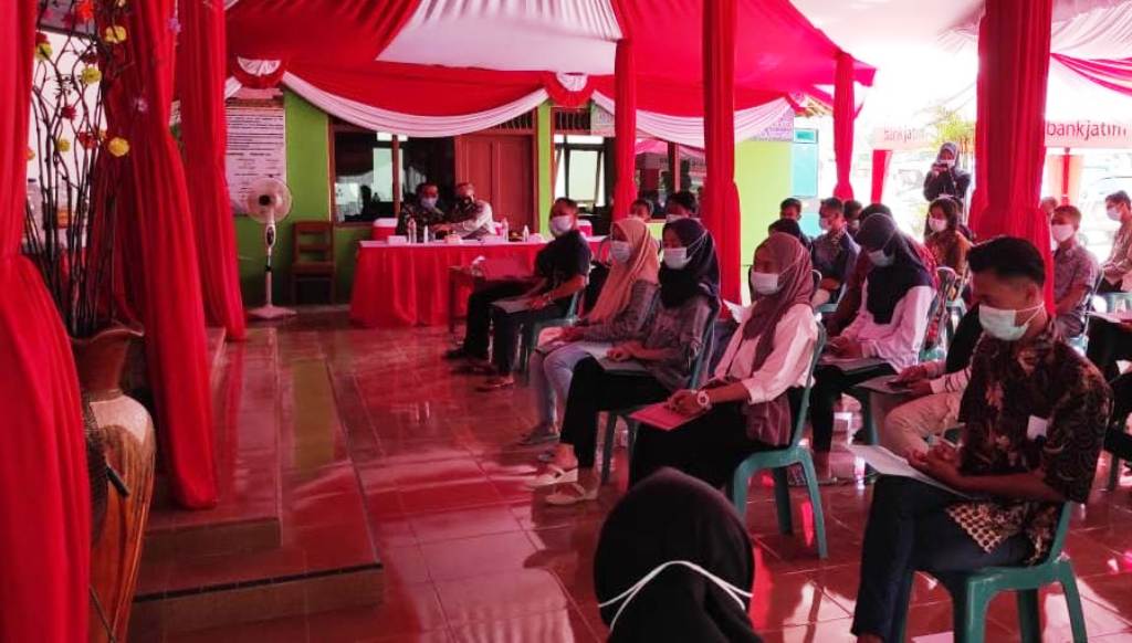 Dispora Bojonegoro Lakukan Pembinaan Dilokasi TMMD 110 Tambakrejo