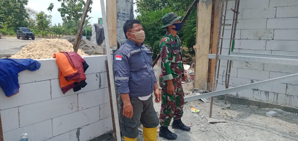 Dukung Kelancaran Pembangunan, Ini Yang Dilakukan Satgas TMMD 110 Kodim Bojonegoro
