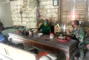 Rumah Warga Ngrancang, Dijadikan Rumah Inap Satgas TMMD 110 Bojonegoro
