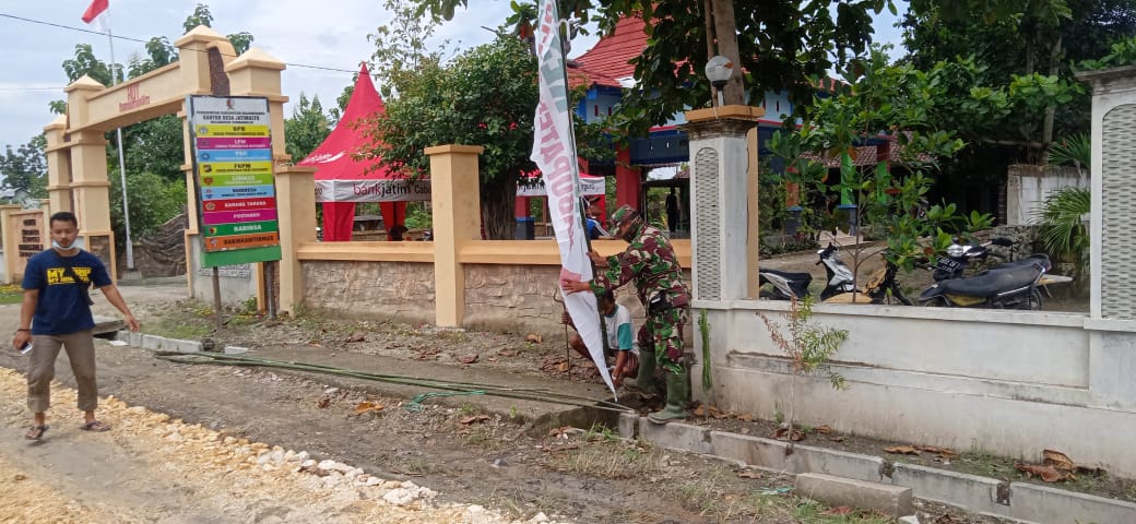 Satgas TMMD 110 Bojonegoro Persiapkan Kunjungan Forkopimda Jawa Timur