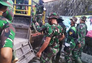 Tak Hanya Material, Satgas Pun Rutin Dilangsir Kelokasi TMMD