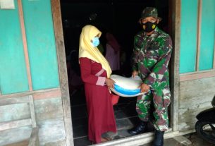 Satgas TMMD 110 Bojonegoro Melakukan Komsos Di Desa Jatimulyo