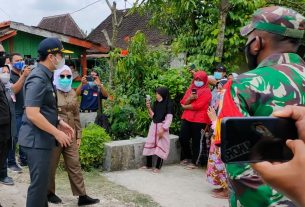 Dihadapan Wagub Jatim, Masyarakat Siap Dukung Kegiatan TMMD 110 Bojonegoro