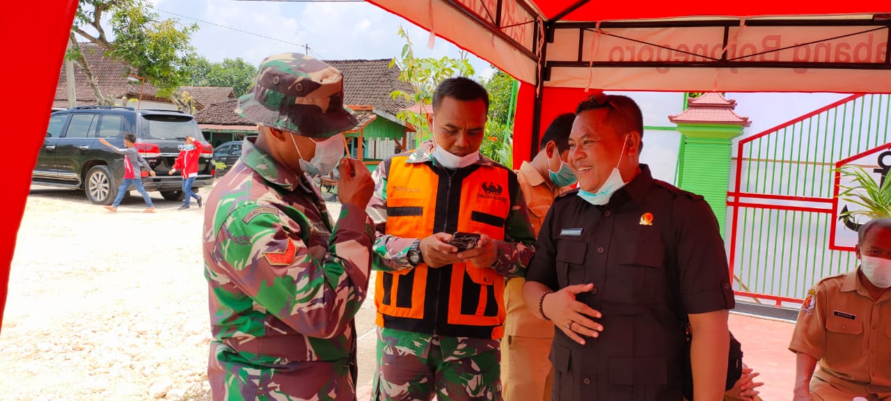 Pimpinan DPRD Bojonegoro Dukung Program TMMD 110 Bojonegoro