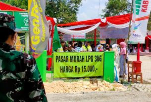 TMMD 110 Bojonegoro Di Ngrancang Gelar Pasar Murah