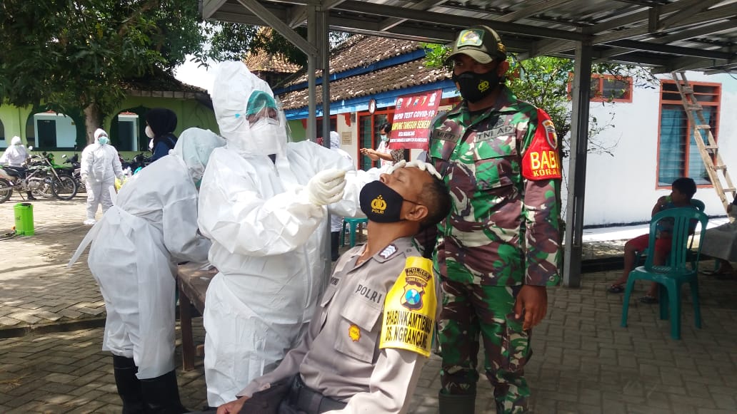 Program TMMD 110 Bojonegoro Tracing Penyebaran Covid-19