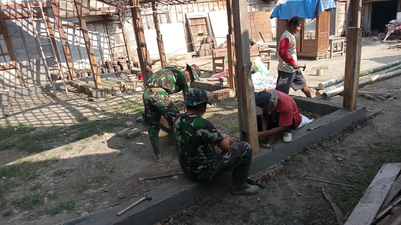 Usai Membuka, Wagub Jatim Kunjungi Lokasi Program TMMD Bojonegoro