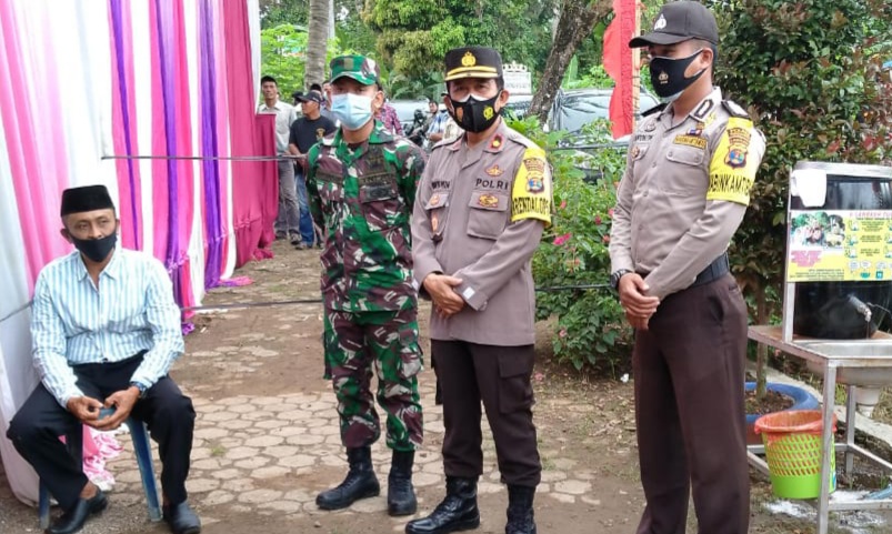 Polres Tanggamus Gelar Pengamanan Pelantikan Kakon Serentak