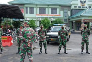 Serma Putu, melaksanakan Patroli keamanan