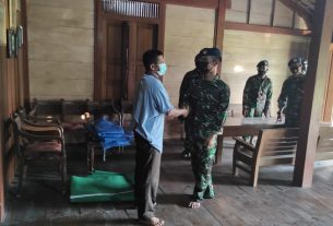 Sebagai Rumah Inap Satgas TMMD Bojonegoro, Warga Ngrancang Anggap Seperti Keluarga Sendiri