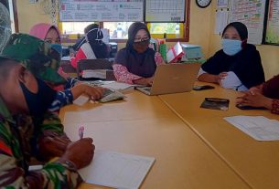 DP3AKB Bojonegoro Juga Dihadirkan Dilokasi TMMD 110 Bojonegoro