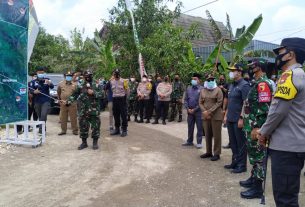 Lokasi TMMD Kodim Bojonegoro Di Ngrancang, Ditinjau Forpimda Jatim