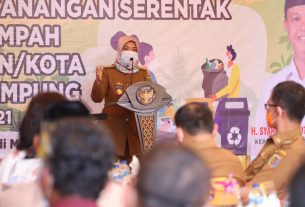 Wakil Gubernur Lampung Canangkan Aksi Peduli Sampah Serentak Se-Provinsi Lampung