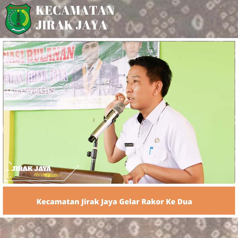 Kecamatan Jirak Jaya Gelar Rakor Ke Dua