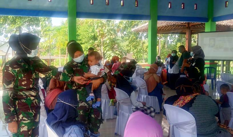 Sifat Keibuan, Kowad Korem 082/CPYJ Dukung TMMD Kodim Bojonegoro