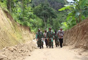 Tim Wasev Itdam IV/Diponegoro Kunjungi Lokasi TMMD Reguler Ke-110 Kodim 0728/Wonogiri
