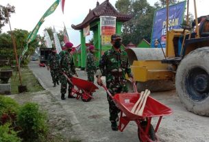 TMMD Kodim Bojonegoro, Siapkan Peralatan Pekerjaan Fisik