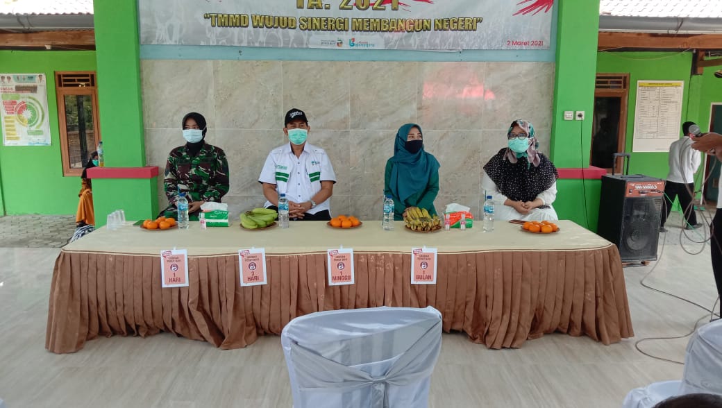 TMMD Kodim Bojonegoro, Dinkes Ajak Masyarakat Waspadai Makanan Tak Sehat
