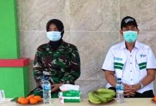 TMMD Kodim Bojonegoro, Pemaparan Pentingnya Gizi Pada Anak
