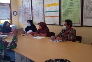 Satgas TMMD Kodim Bojonegoro Gelar Koordinasi Dengan Guru SD Negeri Jatimulyo