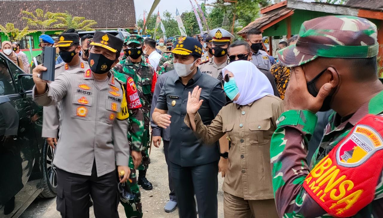 Polri Siap Sukseskan TMMD Kodim Bojonegoro Di Tambakrejo